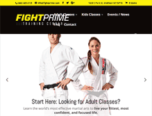 Tablet Screenshot of fightprimetc.com